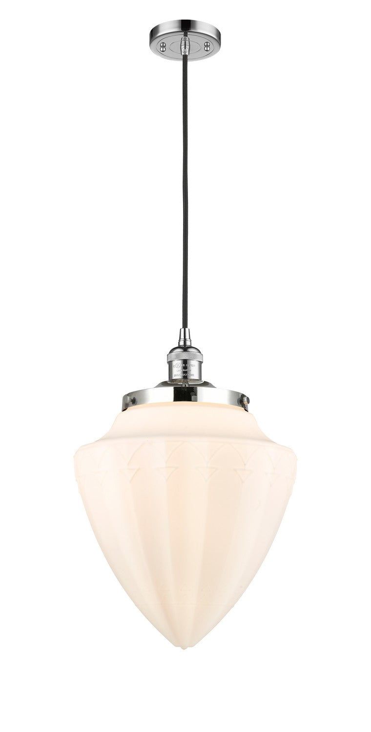 Innovations 201C-PC-G661-12 One Light Mini Pendant, Polished Chrome