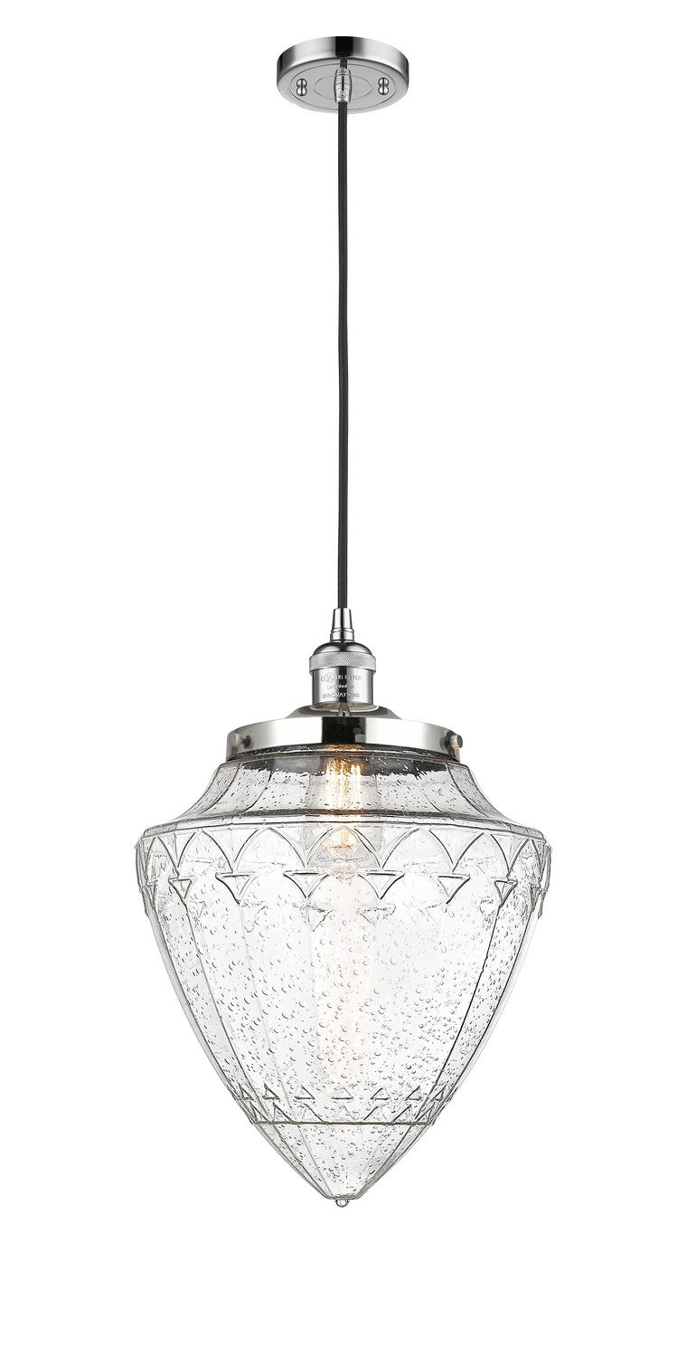 Innovations 201C-PC-G664-12 One Light Mini Pendant, Polished Chrome