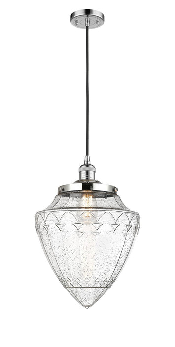 Innovations 201C-PC-G664-12 One Light Mini Pendant, Polished Chrome
