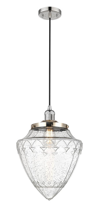 Innovations 201C-PN-G664-12 One Light Mini Pendant, Polished Nickel