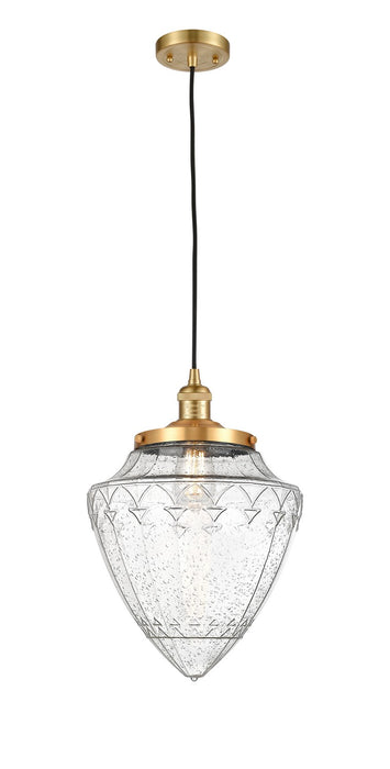 Innovations 201C-SG-G664-12 One Light Mini Pendant, Satin Gold
