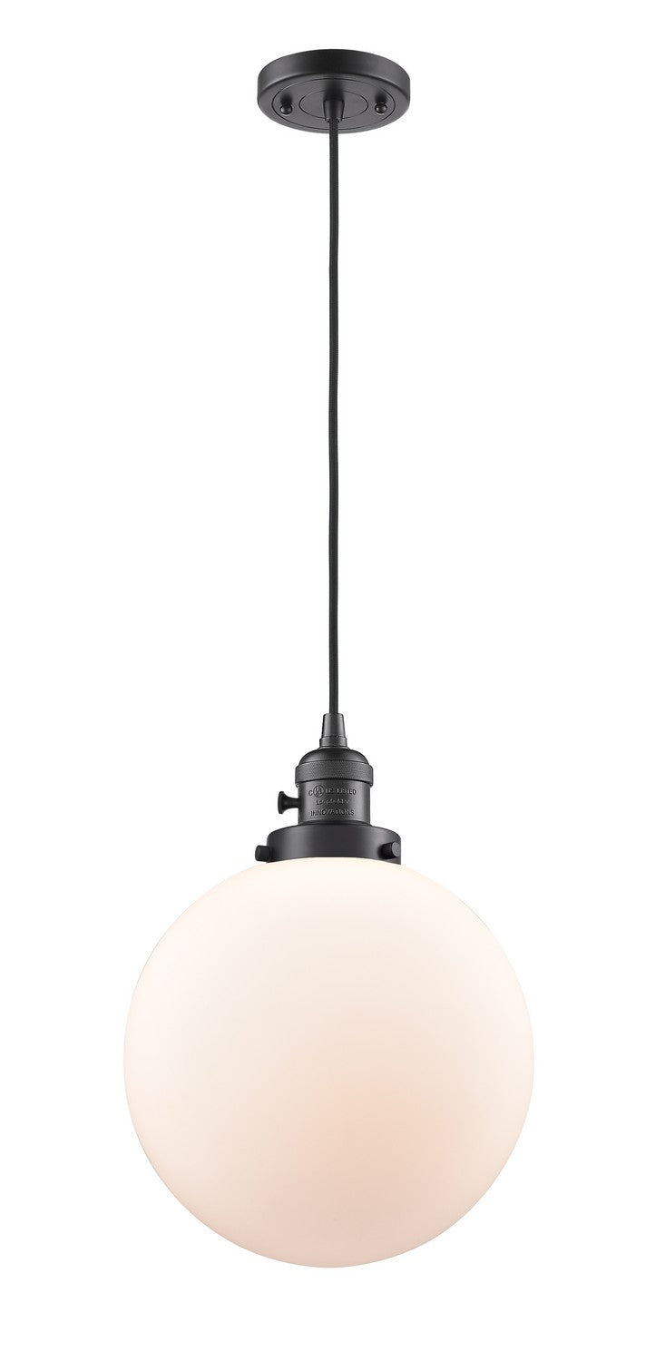 Innovations 201CSW-OB-G201-10 One Light Mini Pendant, Oil Rubbed Bronze