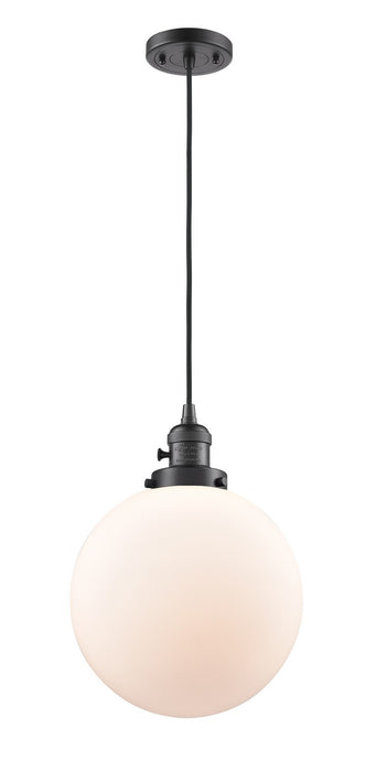 Innovations 201CSW-OB-G201-10 One Light Mini Pendant, Oil Rubbed Bronze