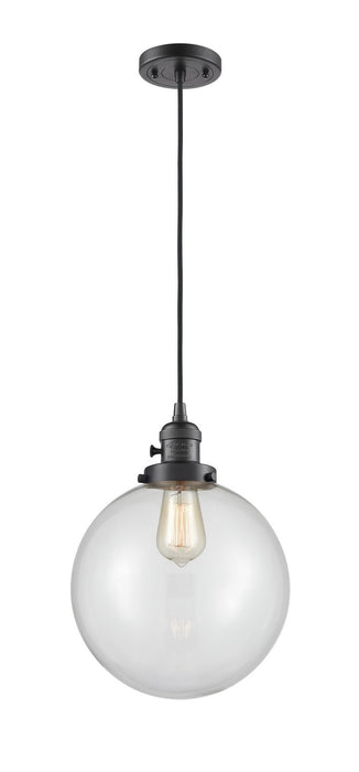 Innovations 201CSW-OB-G202-10 One Light Mini Pendant, Oil Rubbed Bronze