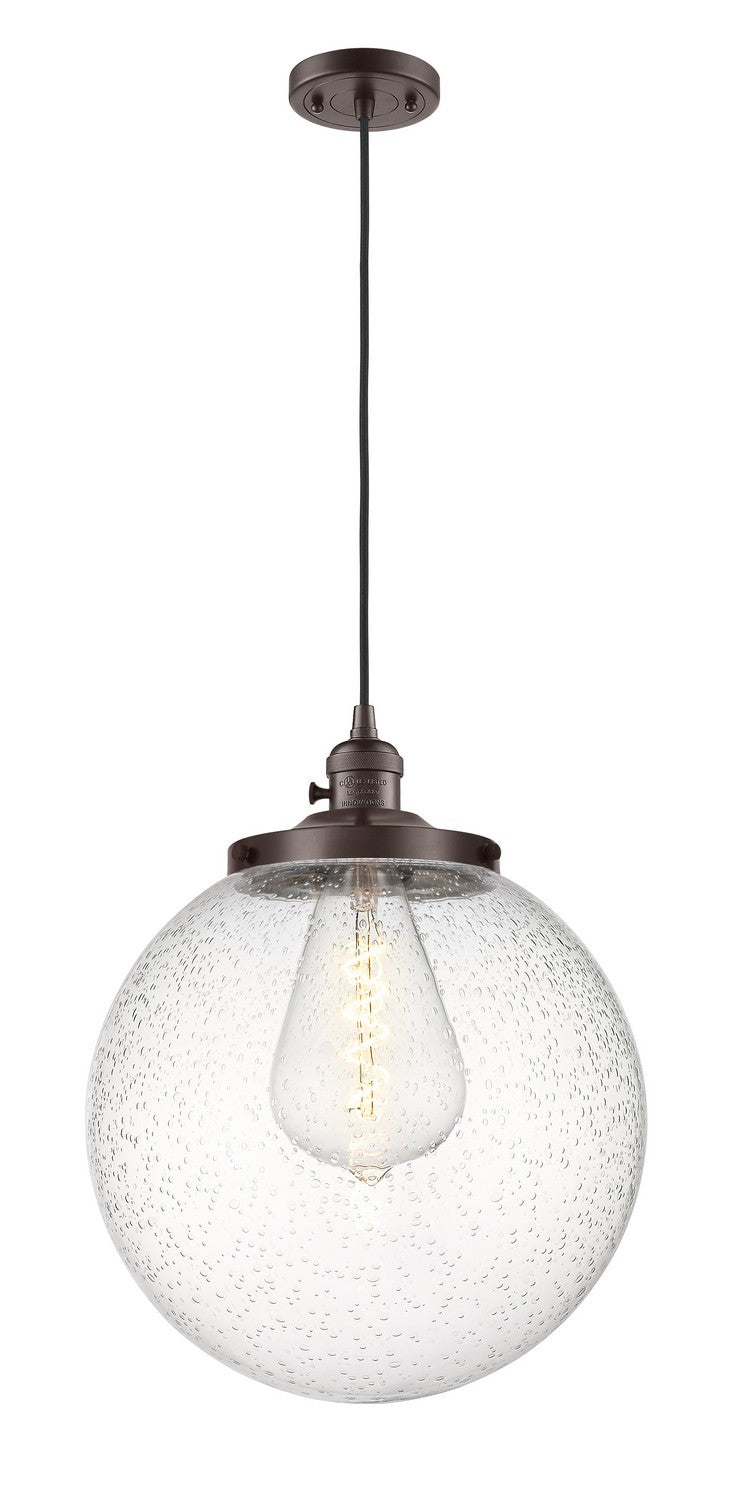 Innovations 201CSW-OB-G204-14 One Light Mini Pendant, Oil Rubbed Bronze