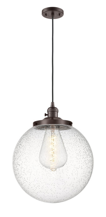 Innovations 201CSW-OB-G204-14 One Light Mini Pendant, Oil Rubbed Bronze