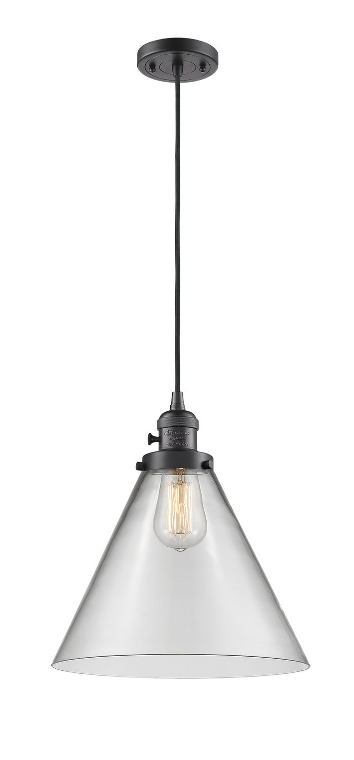 Innovations 201CSW-OB-G42-L One Light Mini Pendant, Oil Rubbed Bronze