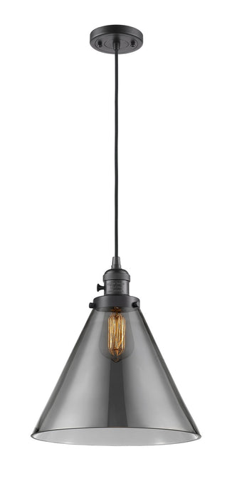 Innovations 201CSW-OB-G43-L One Light Mini Pendant, Oil Rubbed Bronze