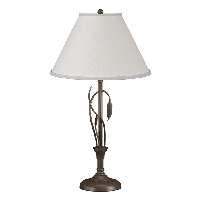 Hubbardton Forge 266760-SKT-05-SF1555 One Light Table Lamp, Bronze