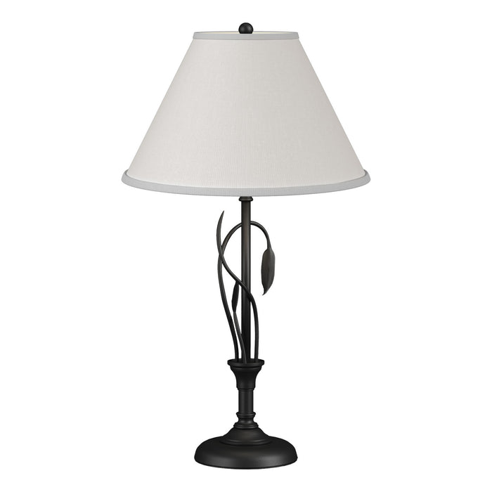 Hubbardton Forge 266760-SKT-10-SF1555 One Light Table Lamp, Black