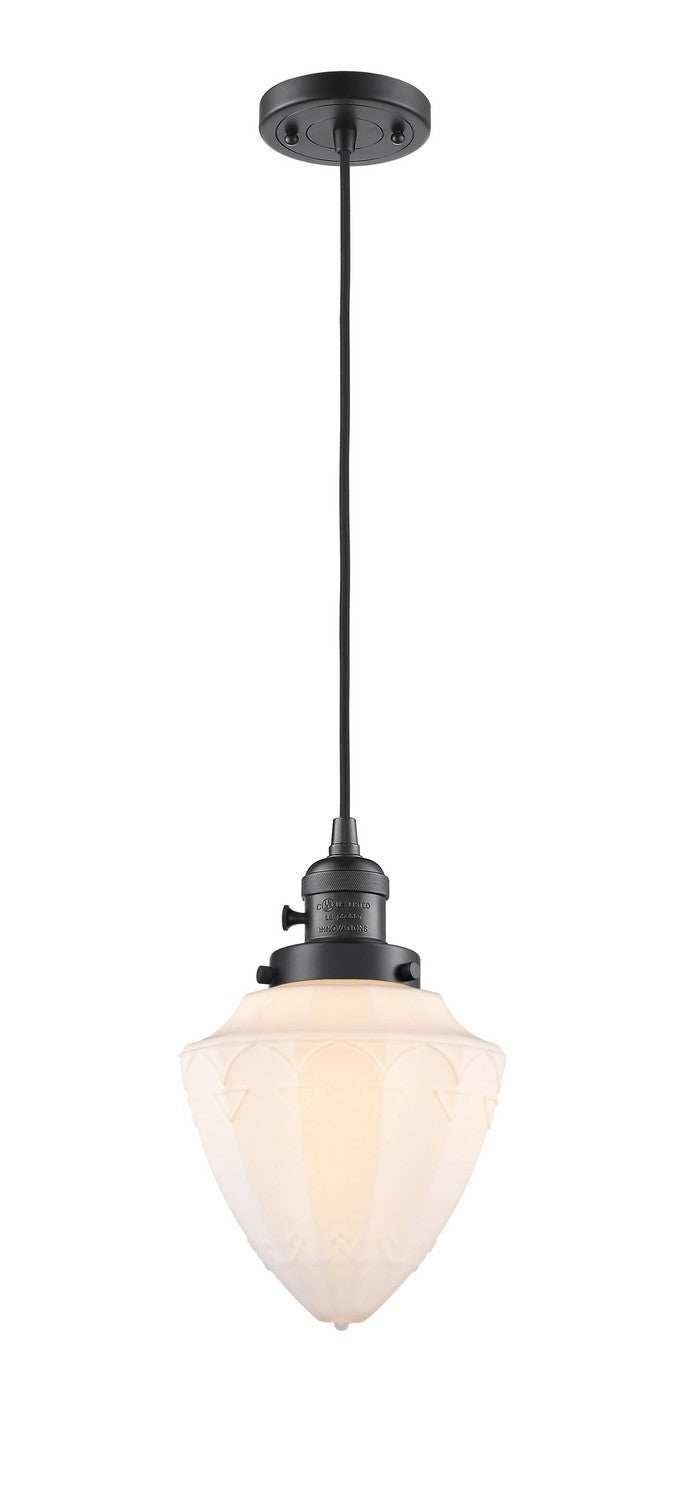 Innovations 201CSW-OB-G661-7 One Light Mini Pendant, Oil Rubbed Bronze
