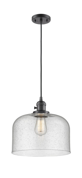 Innovations 201CSW-OB-G74-L One Light Mini Pendant, Oil Rubbed Bronze