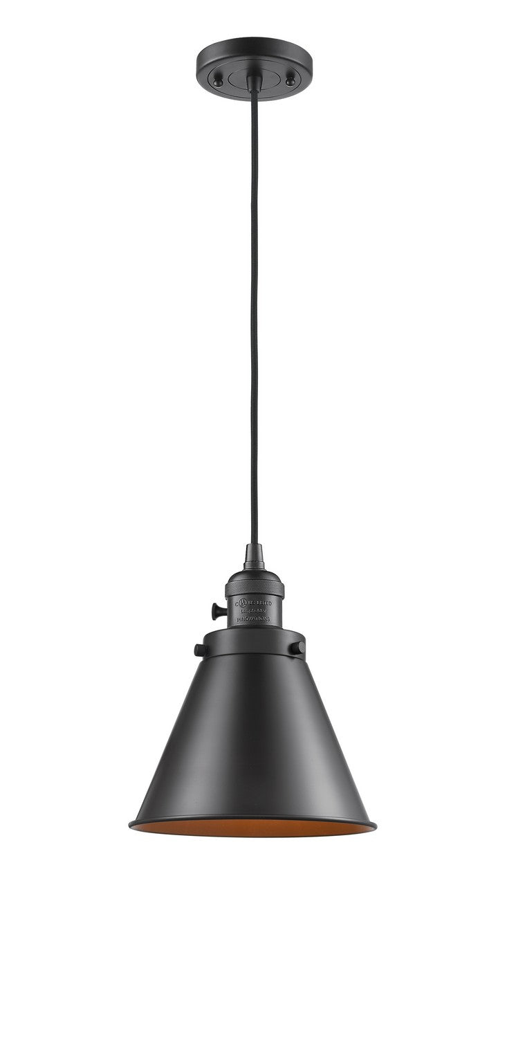 Innovations 201CSW-OB-M13-OB One Light Mini Pendant, Oil Rubbed Bronze