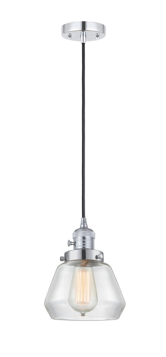 Innovations 201CSW-PC-G172 One Light Mini Pendant, Polished Chrome