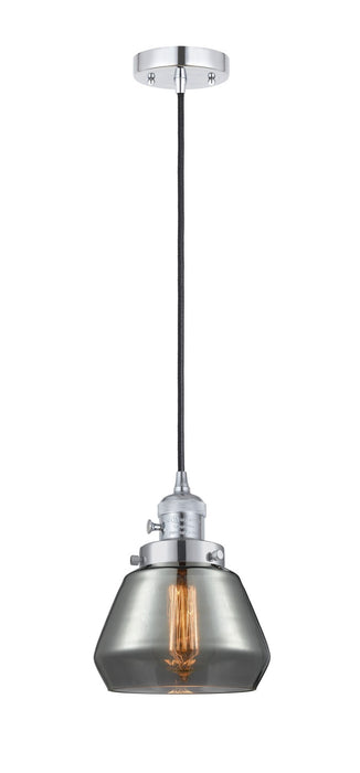 Innovations 201CSW-PC-G173 One Light Mini Pendant, Polished Chrome