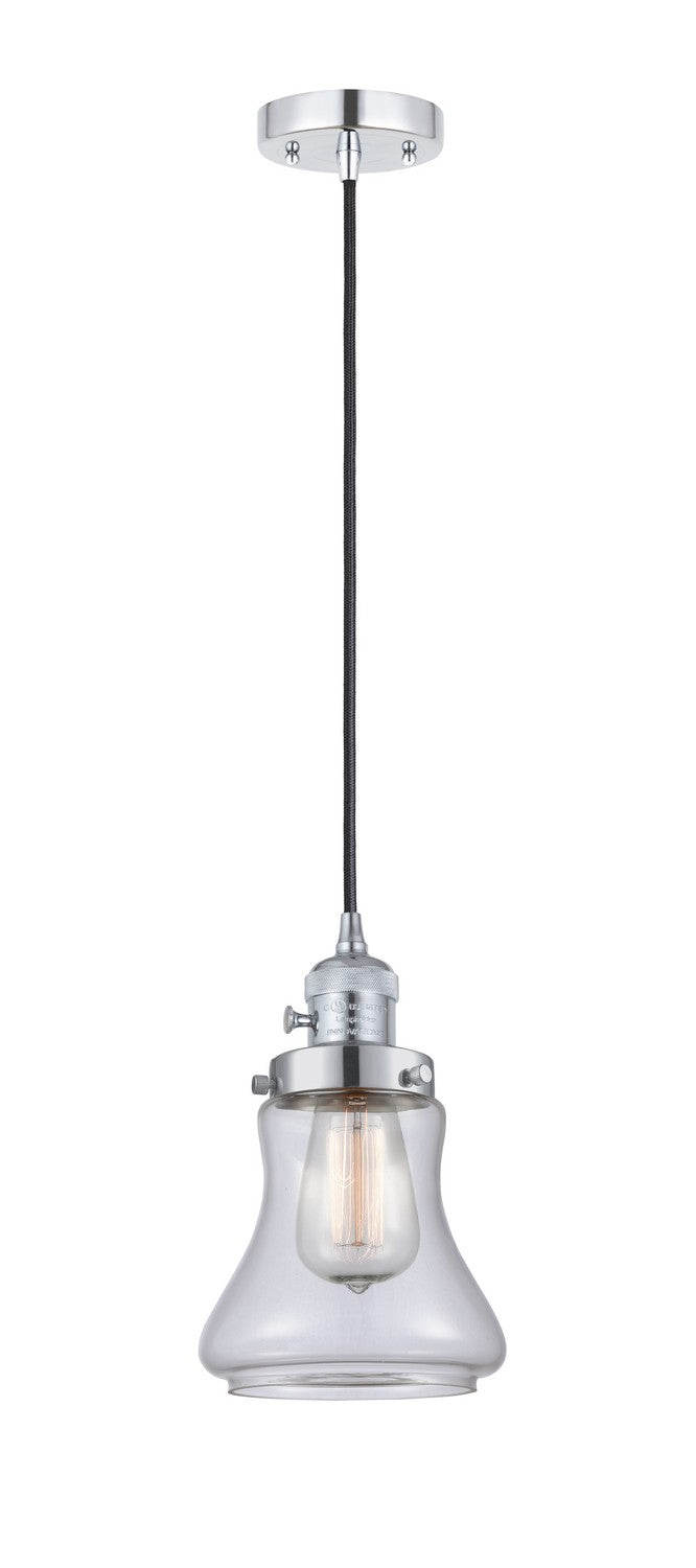 Innovations 201CSW-PC-G192 One Light Mini Pendant, Polished Chrome