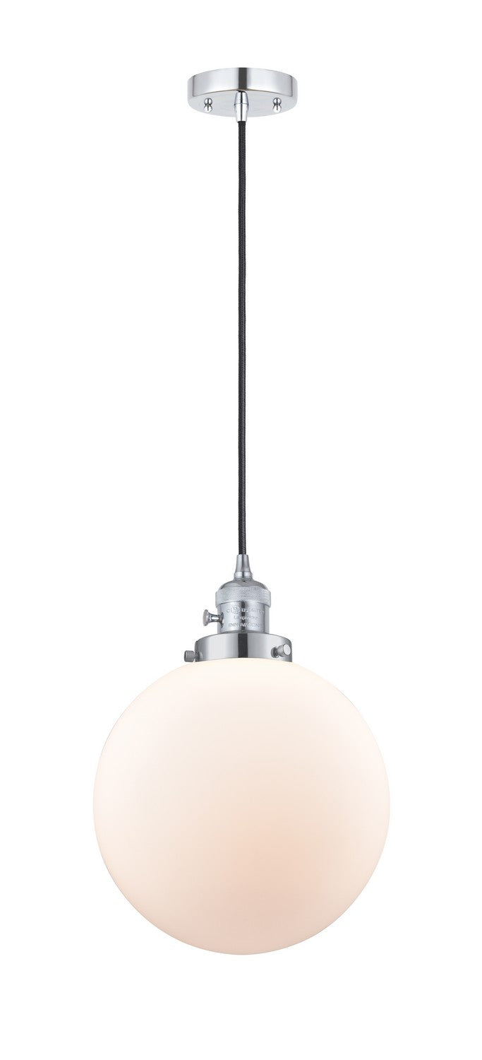 Innovations 201CSW-PC-G201-10 One Light Mini Pendant, Polished Chrome