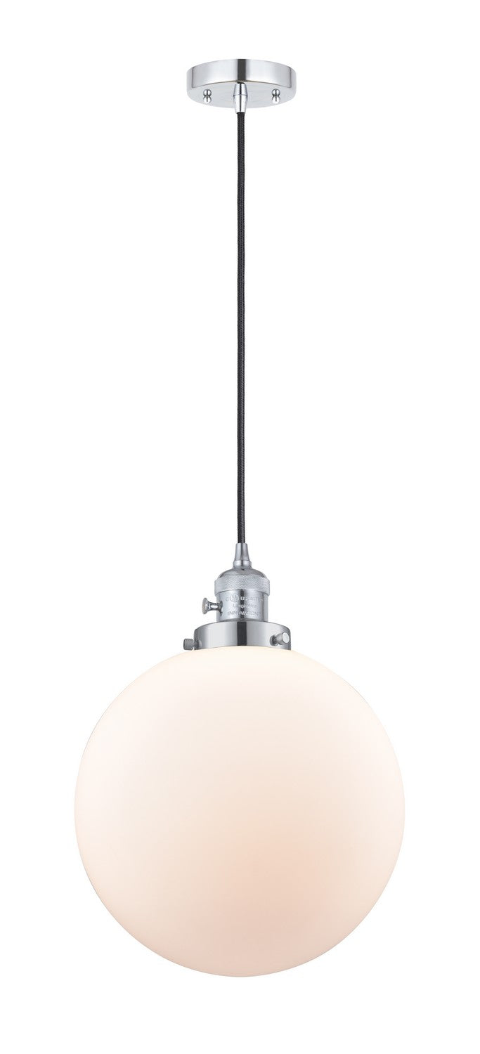 Innovations 201CSW-PC-G201-12 One Light Mini Pendant, Polished Chrome