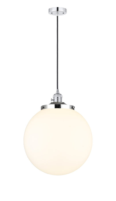 Innovations 201CSW-PC-G201-14 One Light Mini Pendant, Polished Chrome