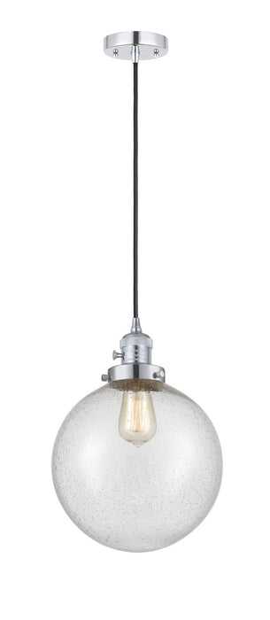 Innovations 201CSW-PC-G204-10 One Light Mini Pendant, Polished Chrome