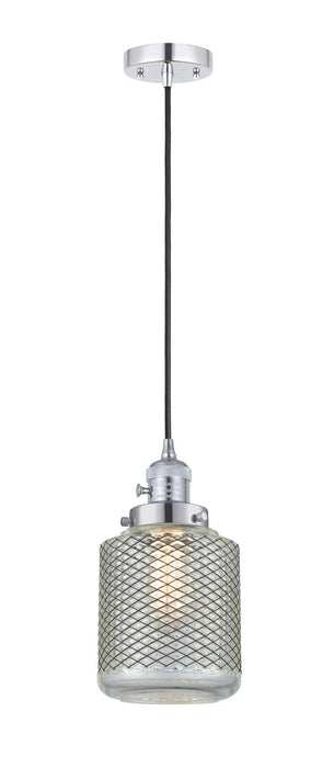 Innovations 201CSW-PC-G262 One Light Mini Pendant, Polished Chrome
