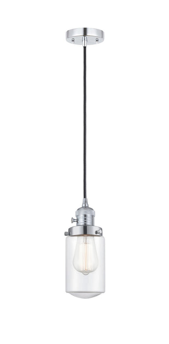 Innovations 201CSW-PC-G312 One Light Mini Pendant, Polished Chrome