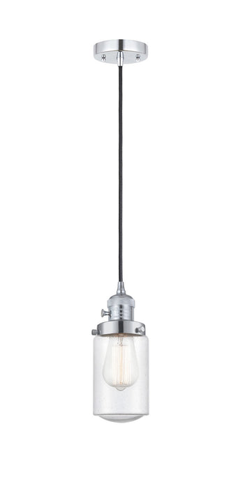 Innovations 201CSW-PC-G314 One Light Mini Pendant, Polished Chrome