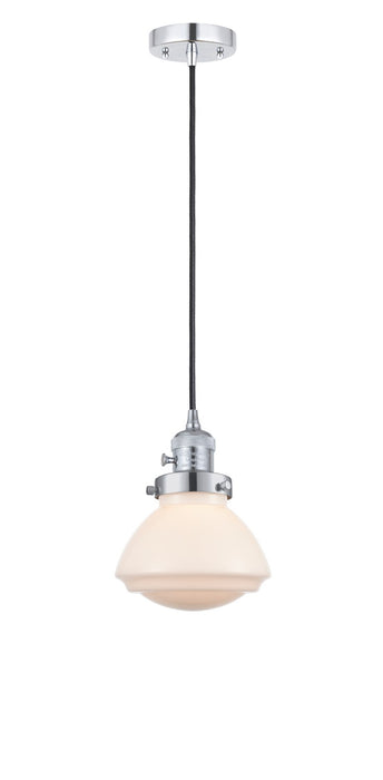 Innovations 201CSW-PC-G321 One Light Mini Pendant, Polished Chrome