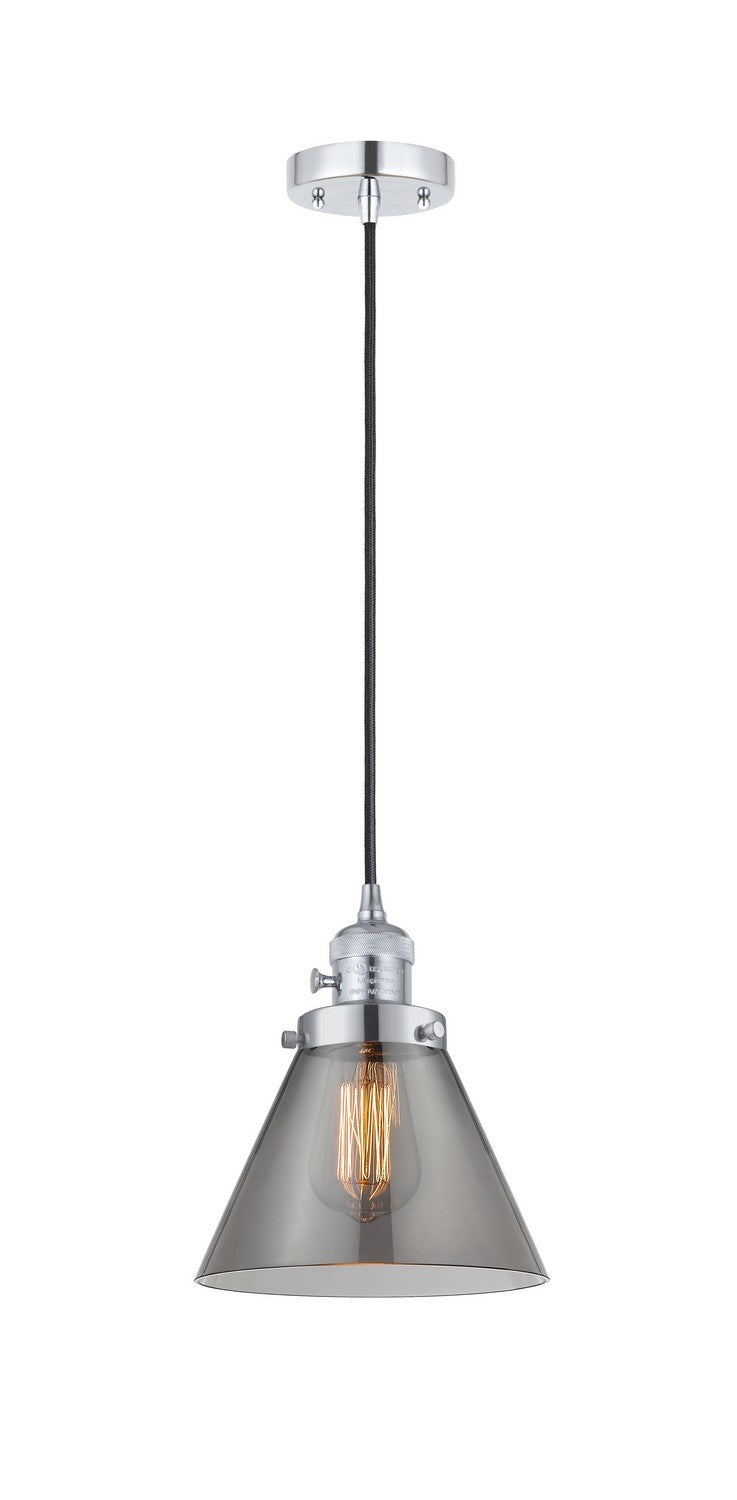 Innovations 201CSW-PC-G43 One Light Mini Pendant, Polished Chrome