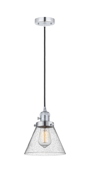 Innovations 201CSW-PC-G44 One Light Mini Pendant, Polished Chrome