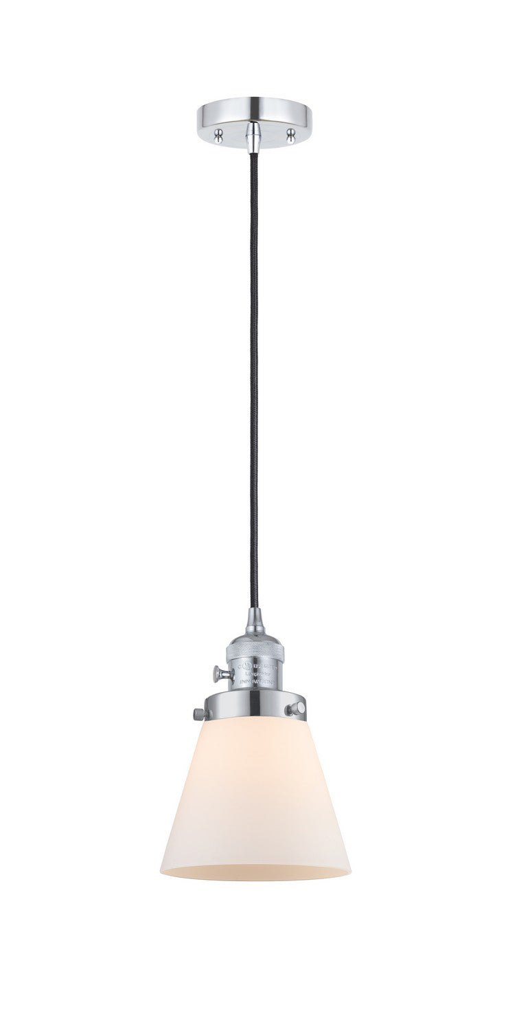 Innovations 201CSW-PC-G61 One Light Mini Pendant, Polished Chrome