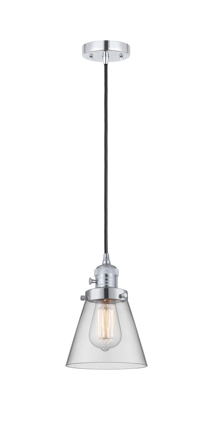 Innovations 201CSW-PC-G62 One Light Mini Pendant, Polished Chrome
