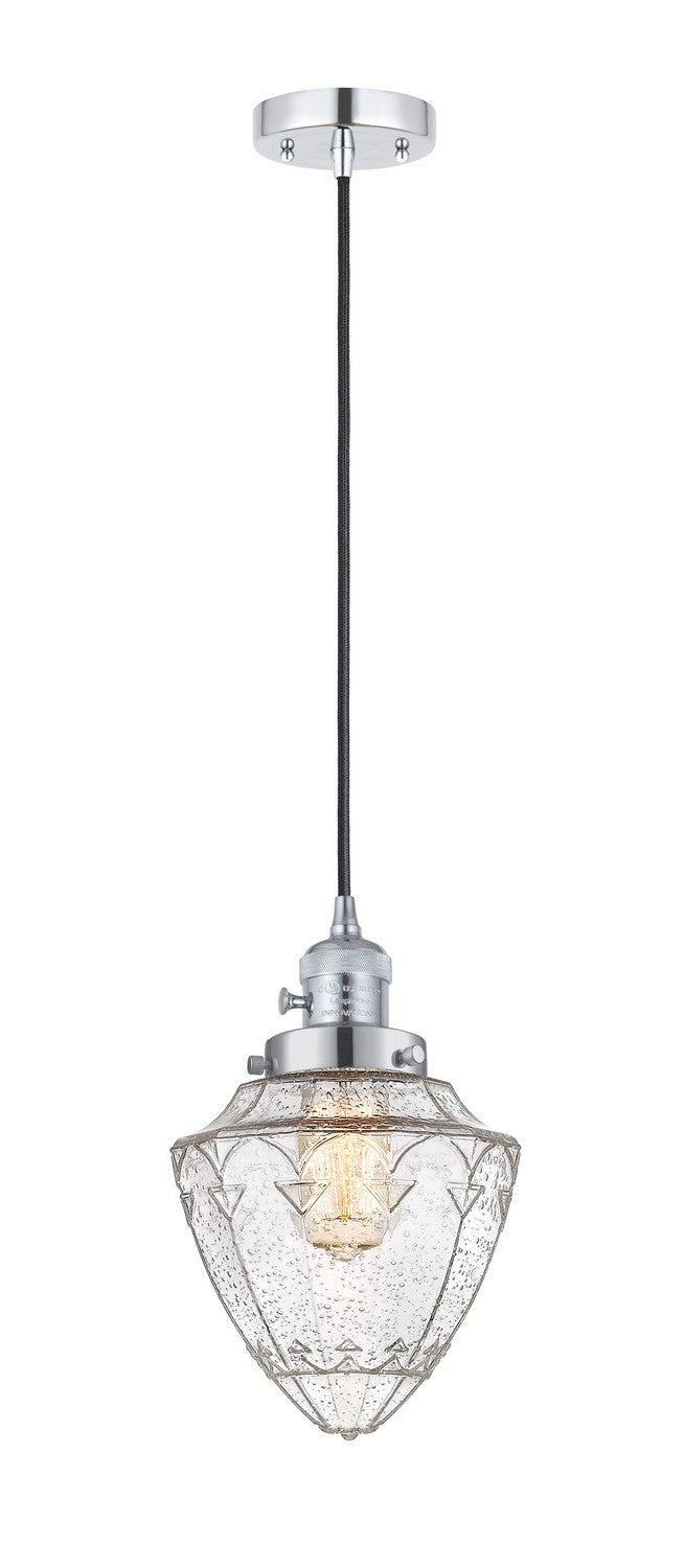 Innovations 201CSW-PC-G664-7 One Light Mini Pendant, Polished Chrome