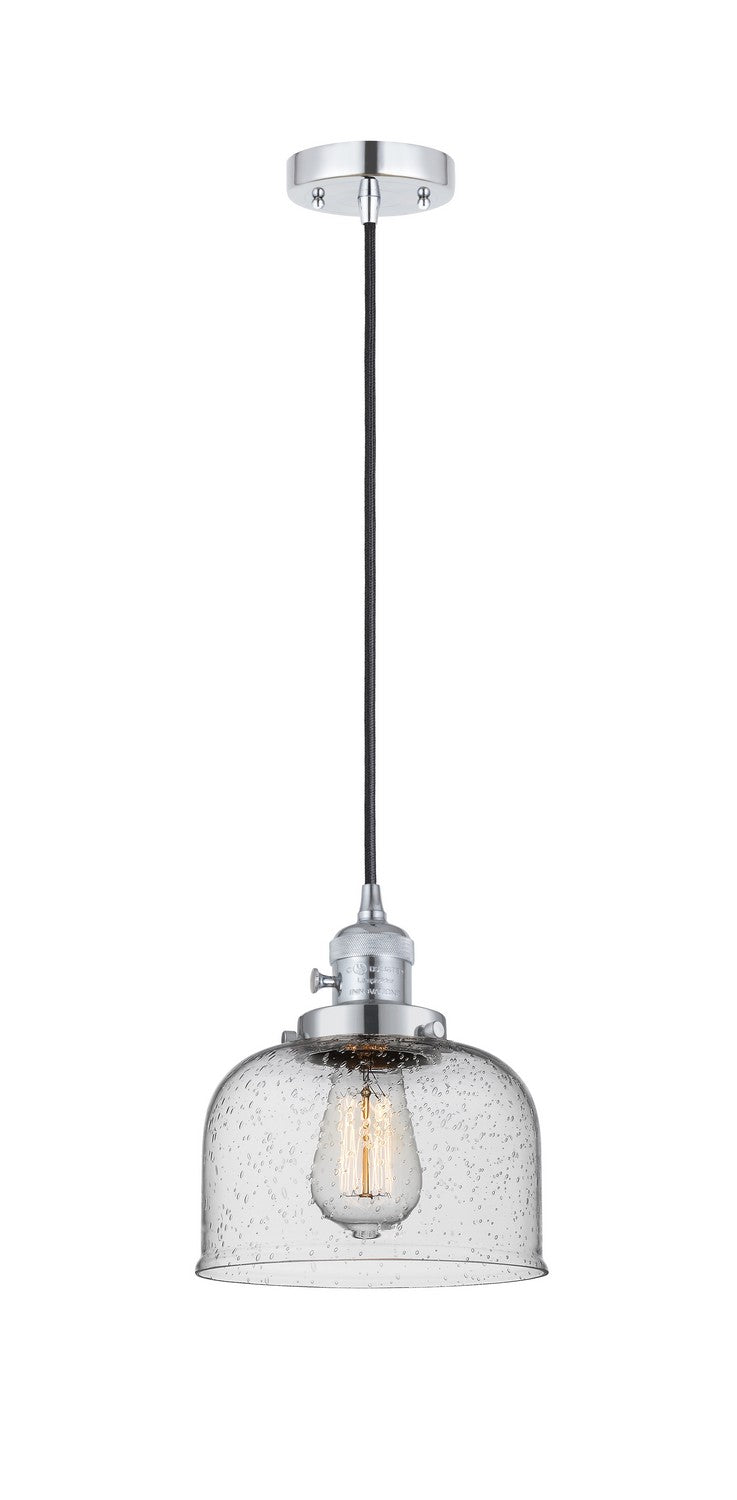 Innovations 201CSW-PC-G74 One Light Mini Pendant, Polished Chrome