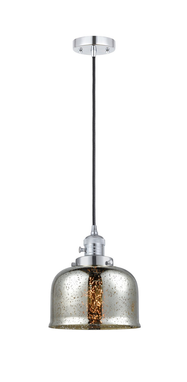 Innovations 201CSW-PC-G78 One Light Mini Pendant, Polished Chrome