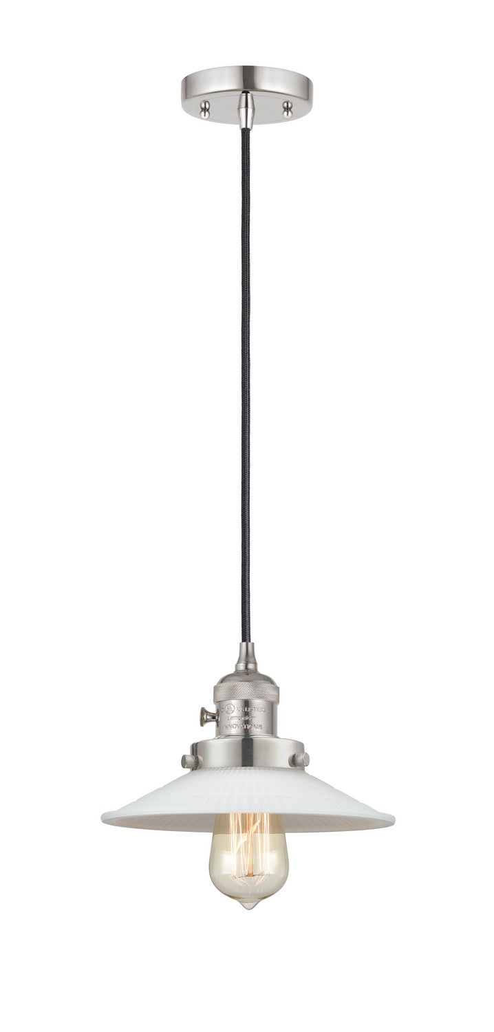 Innovations 201CSW-PN-G1 One Light Mini Pendant, Polished Nickel