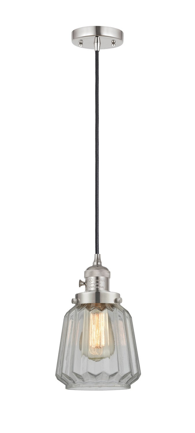 Innovations 201CSW-PN-G142-LED LED Mini Pendant, Polished Nickel