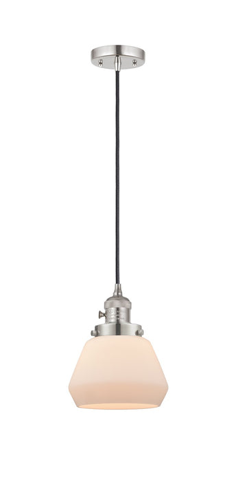 Innovations 201CSW-PN-G171 One Light Mini Pendant, Polished Nickel