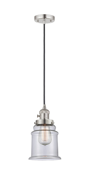 Innovations 201CSW-PN-G182-LED LED Mini Pendant, Polished Nickel