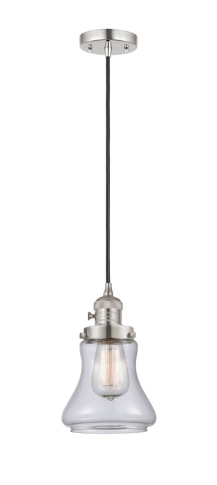 Innovations 201CSW-PN-G192 One Light Mini Pendant, Polished Nickel