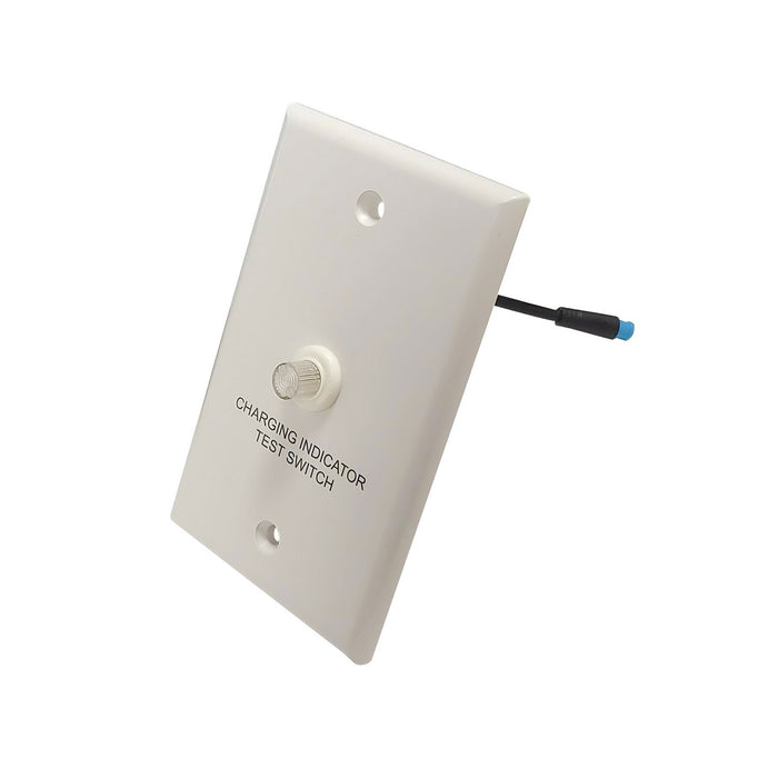 Nora Lighting NEPKA-20LEDFPTS Replacement Face Plate and Test Switch, White
