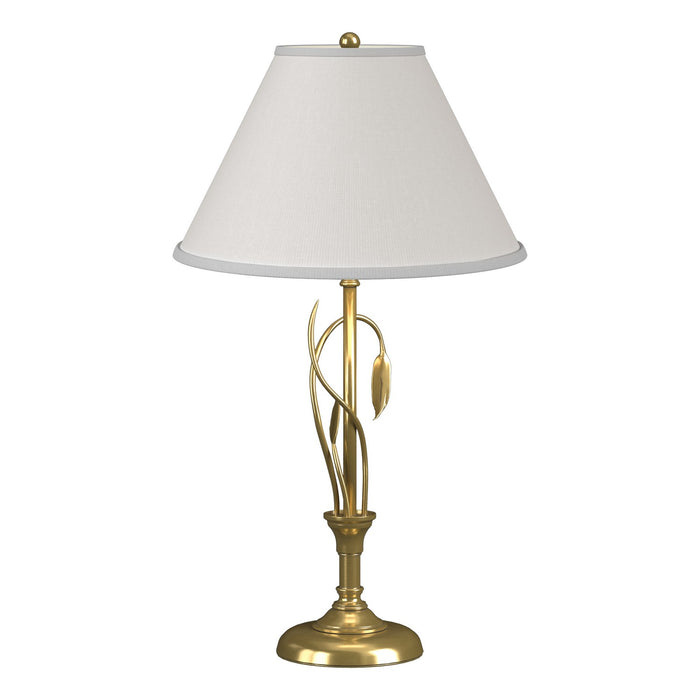 Hubbardton Forge 266760-SKT-86-SF1555 One Light Table Lamp, Modern Brass