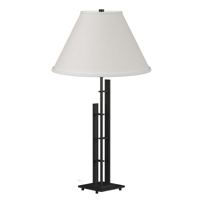 Hubbardton Forge 268421-SKT-10-SF1755 One Light Table Lamp, Black