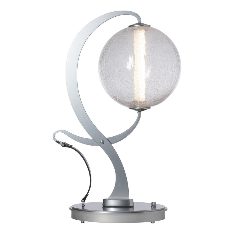 Hubbardton Forge 272102-LED-85-LK-CK0700 LED Table Lamp, Sterling