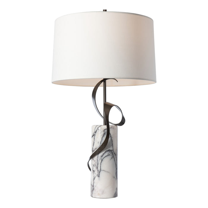 Hubbardton Forge 272112-SKT-07-ML-SF1810 One Light Table Lamp, Dark Smoke