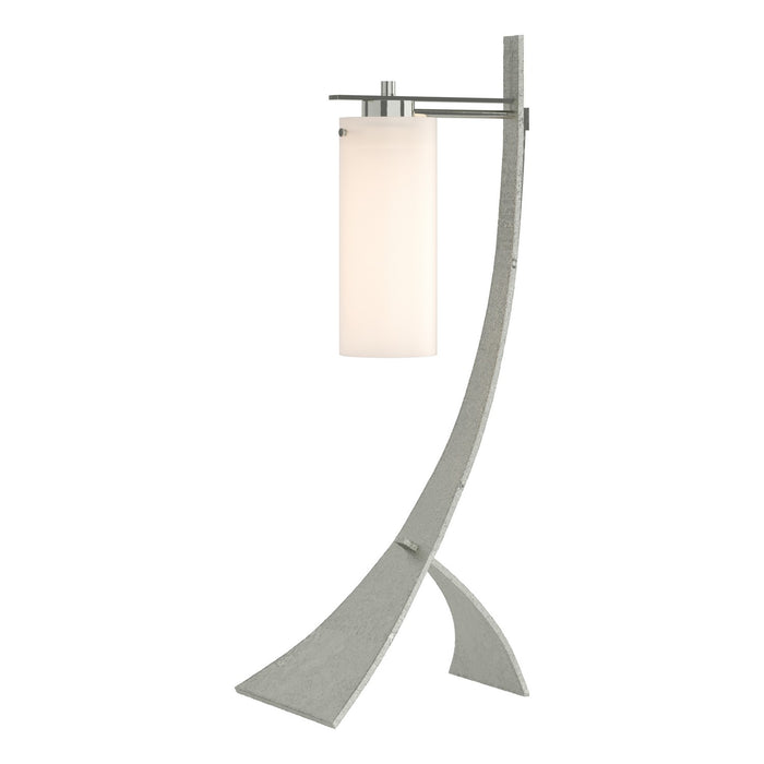 Hubbardton Forge 272665-SKT-85-GG0075 One Light Table Lamp, Sterling