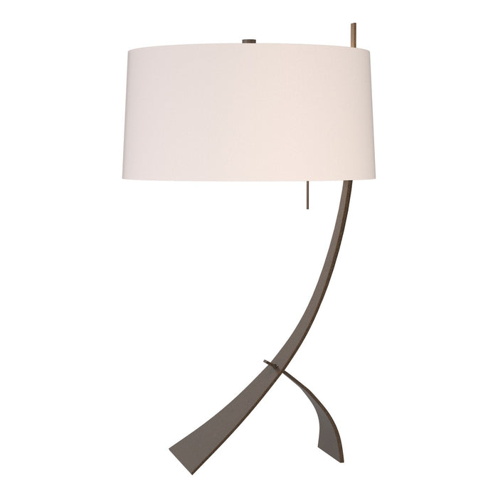 Hubbardton Forge 272666-SKT-05-SE1695 One Light Table Lamp, Bronze