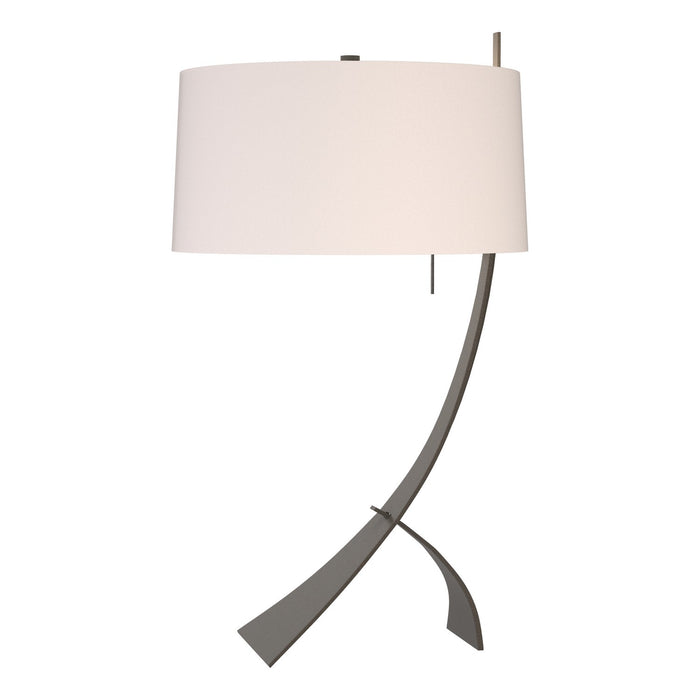 Hubbardton Forge 272666-SKT-07-SE1695 One Light Table Lamp, Dark Smoke