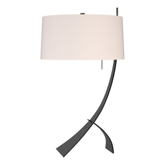 Hubbardton Forge 272666-SKT-10-SE1695 One Light Table Lamp, Black