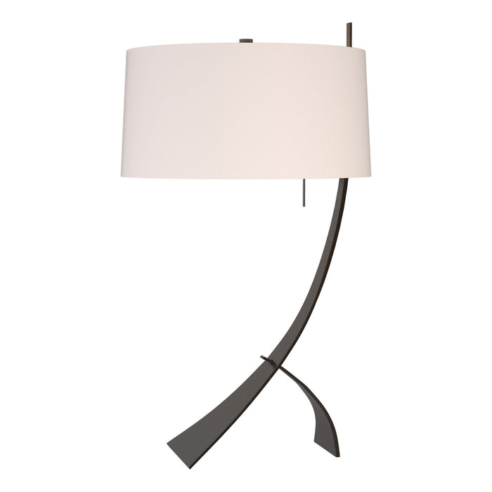 Hubbardton Forge 272666-SKT-14-SE1695 One Light Table Lamp, Oil Rubbed Bronze